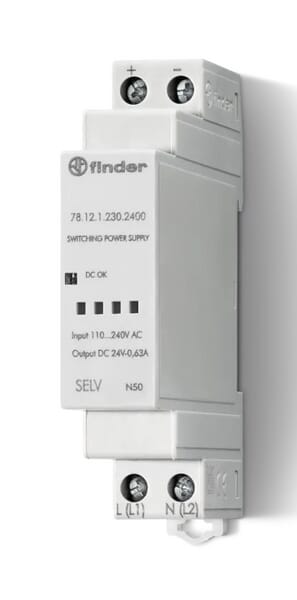 Finder Switching Power Supply 12V Dc 1A 12W 781212301200