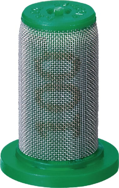 TeeJet Nozzle filter 100 mesh green stainless steel 8079PP100