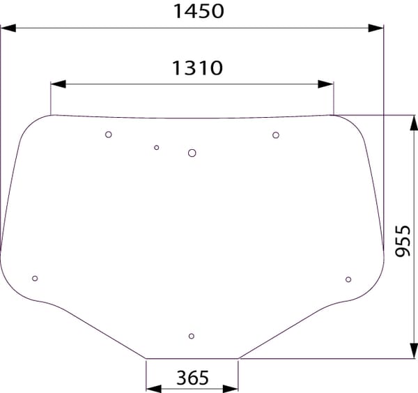 Kramp Rear Window 82030887Kr