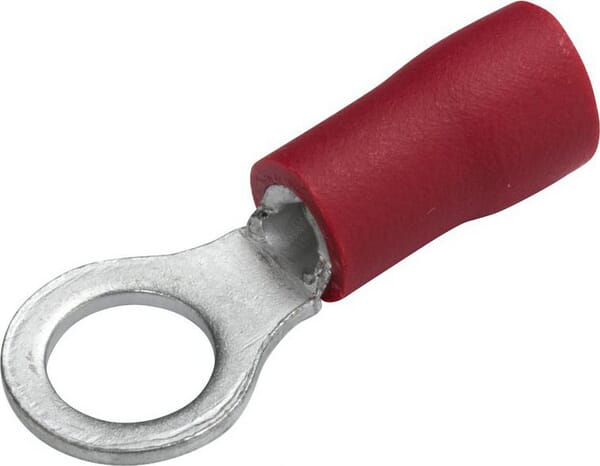 Hella Red Ring Connector, Diameter 5.3Mm Series A, 0.5-1Mm² Blister (100X), 8Kw044291003