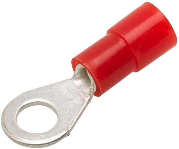 Hella Red Ring Connector, 0.5-1.5Mm² Diameter 4.3Mm Series A, Blister (100X), 8Kw178042012