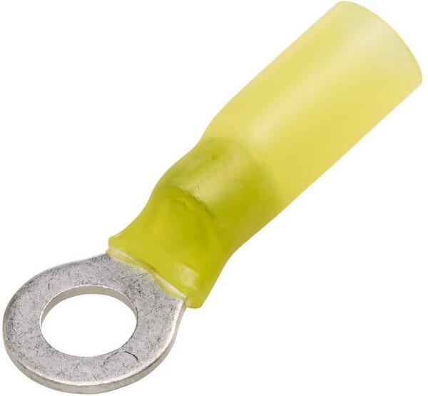 Hella Yellow Ring Connector, Diameter 6.5Mm Series A, 4-6Mm² Blister (25X), 8Kw732576003
