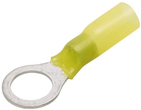 Hella Yellow Ring Connector, Diameter 10.5Mm Series A, 4-6Mm² Blister (25X), 8Kw744755003