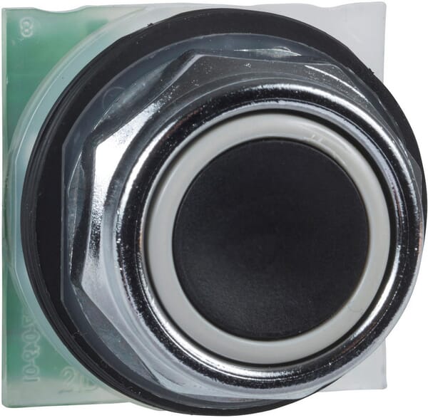 Schneider-Electric Black Push Button No+Nc, 30Mm 9001Kr1bh13