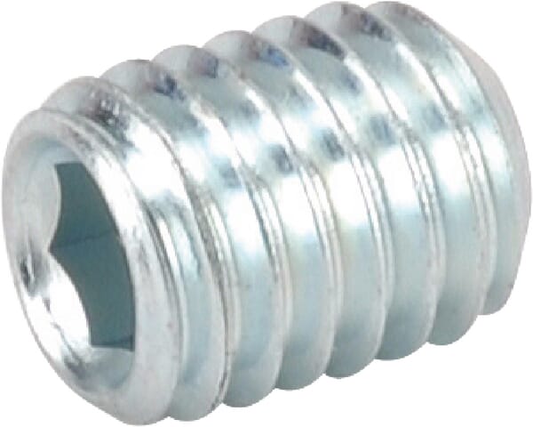 Kramp Grub Screw Din916 M8x10 Steel Zinc-Plated 45H 916810P025