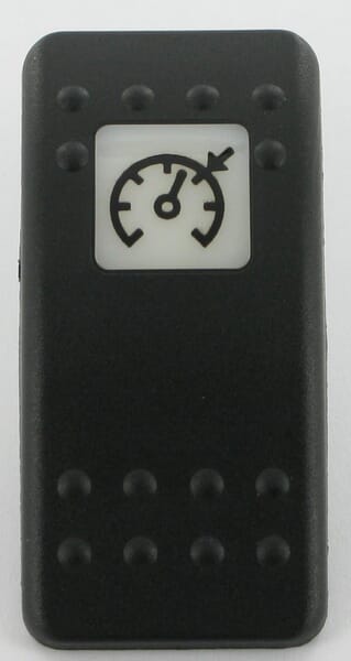 Rocker switchtop cruise control