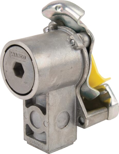 Wabco Yellow Coupling Head With Integrated Filter M16x1.5 9522010030
