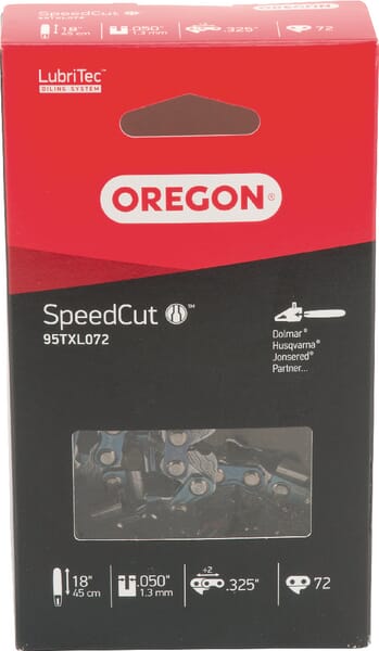 Oregon Saw Chain .325" 1.3Mm 72 Dl Semi Chisel Speedcut 95Txl072e