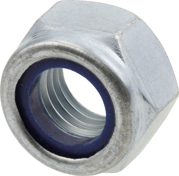 Kramp Hexagon Lock Nut Din985 M12x1.50 Steel Zinc-Plated Class 10 985121510