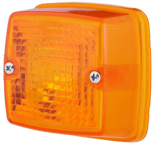 Hella Light/Amber Lens, Square Lh/Rh 9El110536001