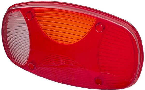 Hella Light/Red/Amber Lens, /Transparent/ Rear/Right 9El343142001