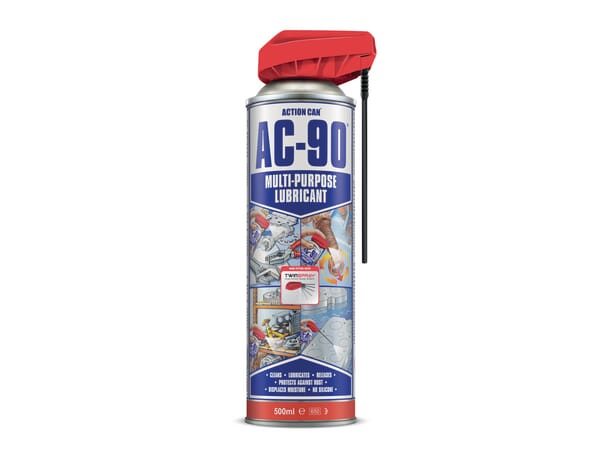Action Can Multi-Purpose Lubricant Lpg Twinspray 500Ml Ac90ts