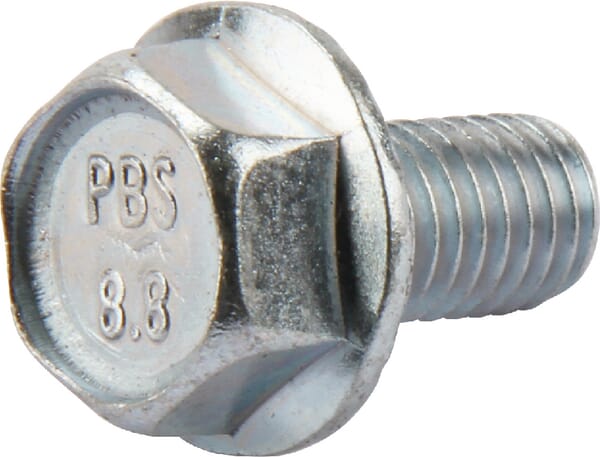 Hex screw verbus hex serrated