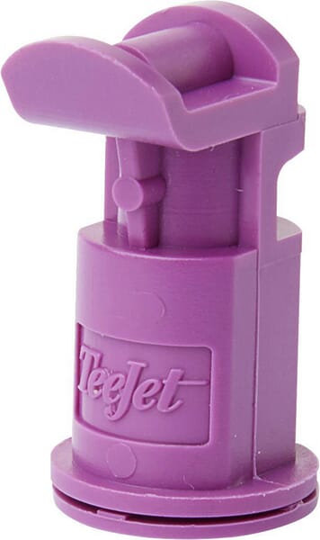 Teejet Double Outlet Nozzle Ai3070 110° 025 Violet Plastic Ai3070025vp