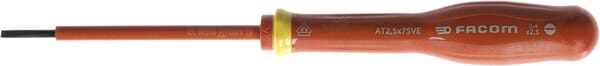 Facom Screwdriver Vde 2,5X75mm At25x75ve