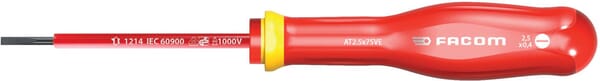 Facom Screwdriver Vde 2X75mm At2x75ve