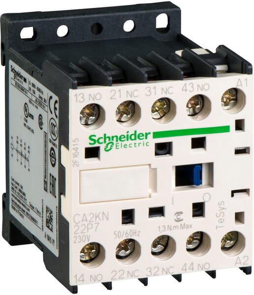 Schneider-Electric Auxiliary Contactor 2No/2Nc Ca2kn22p7