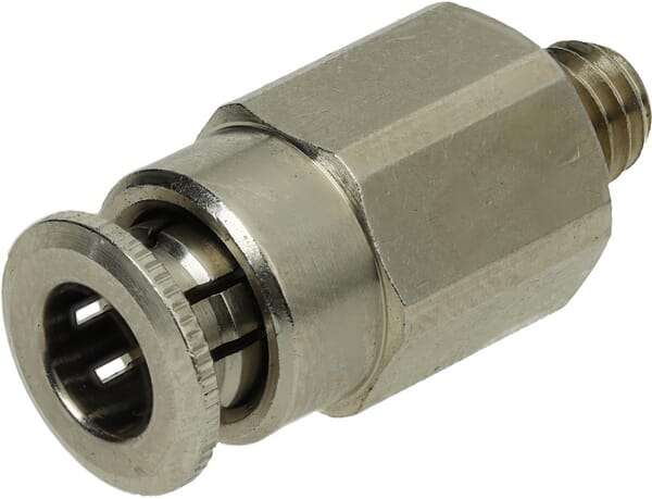 Kramp Men's Push-In Fitting Diameter 6Mm Straight, Thread M6x1 Clsg6mk61
