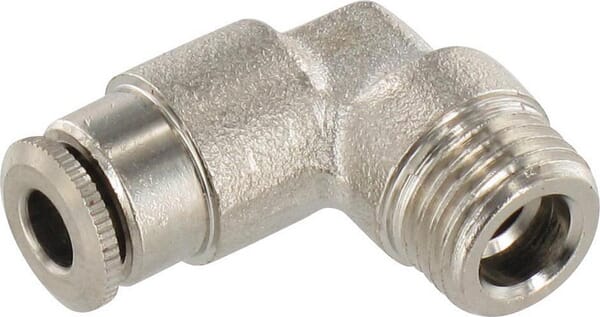 Kramp Men's Push-In Fitting Diameter 4Mm 90° Thread M10x1 Clws4mk101