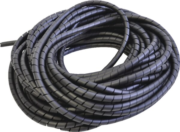 Black Spiral Wrap 10Mm Cpn10