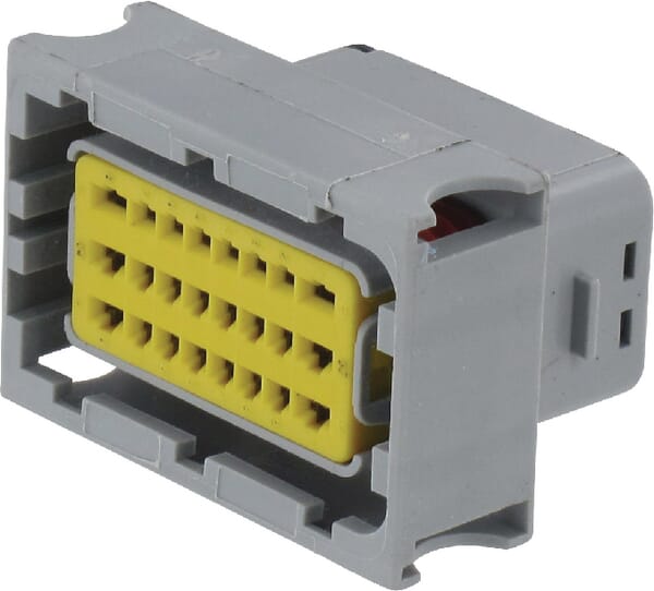 Aptiv Women's Grey Plug Housing 24 P. De211pc249s8033
