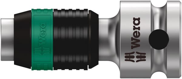 Wera Bit Adaptor 3/8" Sd 1/4"Hex Dp8784b1