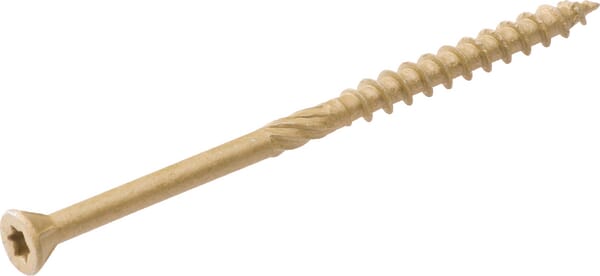 Dynaplus Bronze Decking Screw 5X80mm Tx25 Countersunk, Ds0842401