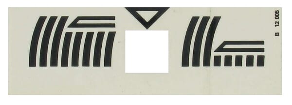 Etesia Sticker "Cutting Height" Et12005