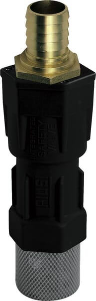 Piusi Footvalve With Inox Filter And 3/4" Hose Tail, F00612000
