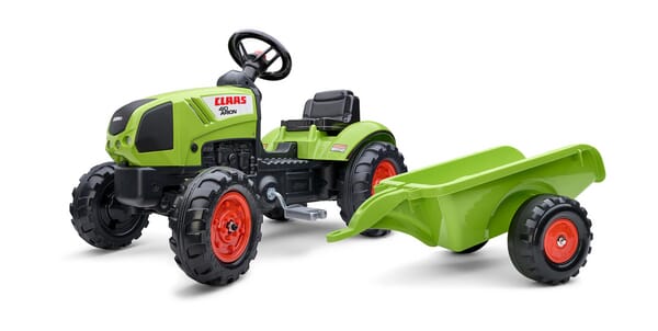 Falk Claas Tractor With Trailer F2040a