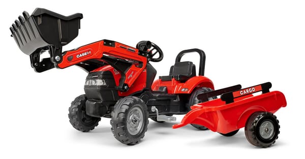 Falk Case Ih Backhoe With Trailer F961am