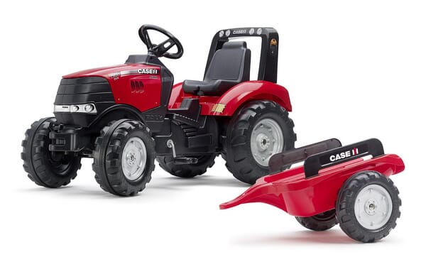 Falk Case Ih Tractor With Trailer F996ab
