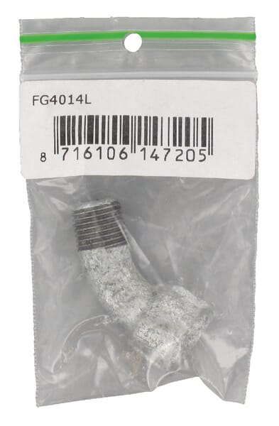 Kramp Women's Bend 45° /Male Zn. 1/4" Fg4014l