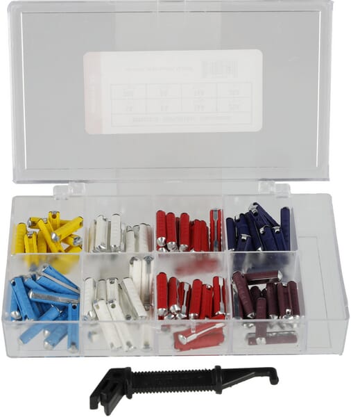 Kramp Torpedo Fuse Plastic Assortment Box (120 Pcs) Fs100assb