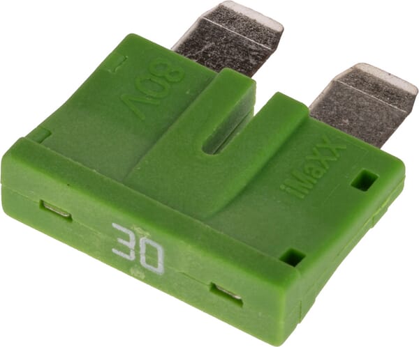 Kramp Green Fuse Standard Blade 80V 30A Pack 10X Fs1830kr