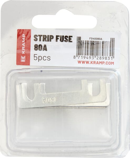 Kramp Strip Fuse 80A (X5) Fs40080a