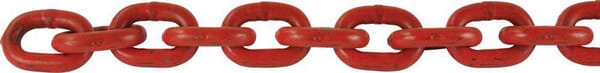 Unbranded Towing chain diameter 10mm x 30mm Steel G80 FW16072