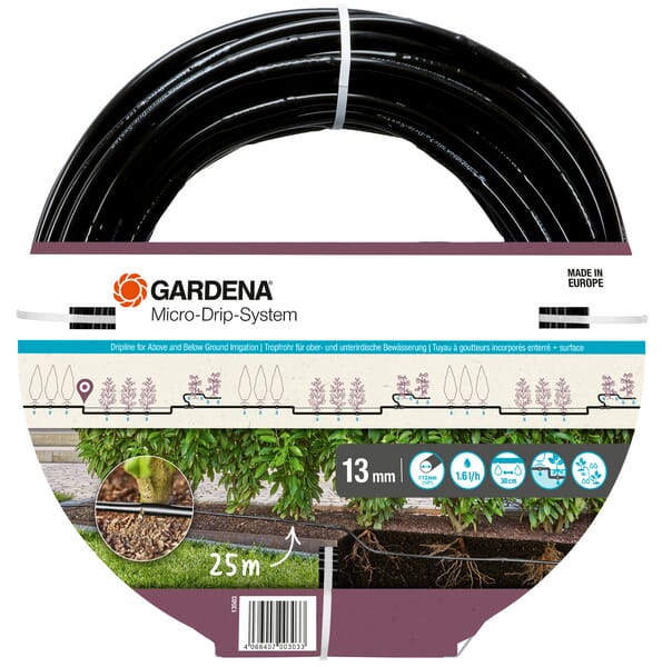 Gardena Micro-Drip Irrigation Line 13Mm (1/2"), 25M Ga13503
