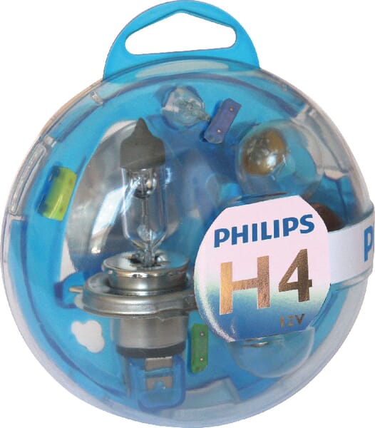 Philips Bulb Set Halogen H4 12V P43t Gl55718ebkm