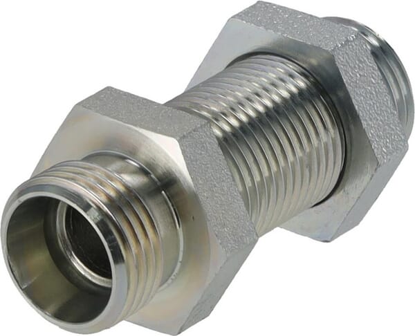 Kramp Bulkhead Coupling 12L M18x1,5 - 50Pcs Gss12lp050kr