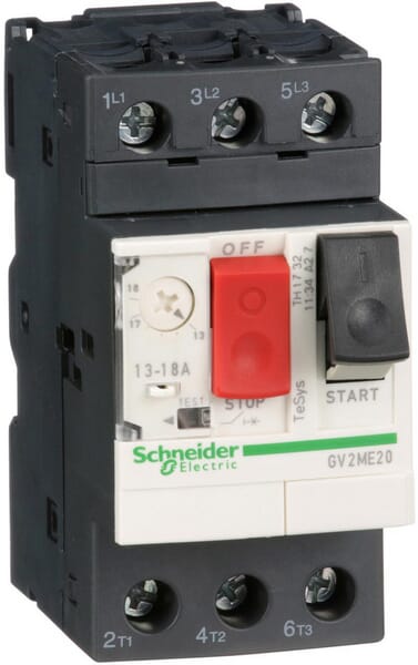 Schneider-Electric Overload Relays 13-18A Gv2me20