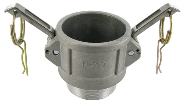 Kramp Men's Camlock Type B 2" Thread Aluminium Hcn100bal051