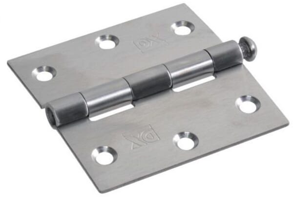 Unbranded Hinge square 64x64 stainless steel HS350131