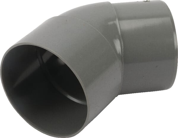 Grey Pvc Elbow 80 Mm 45° Hwa280801g