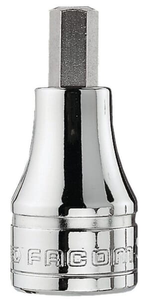 Facom Bit Socket 3/8" Hex 4Mm Jt4