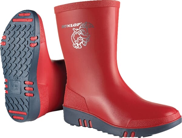 Dunlop Red/Blue Boots / Childs Size 6 Mini K13151023