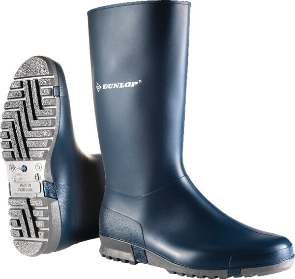 Dunlop Blue Boots Size 2.5 Sport Retail K25471135