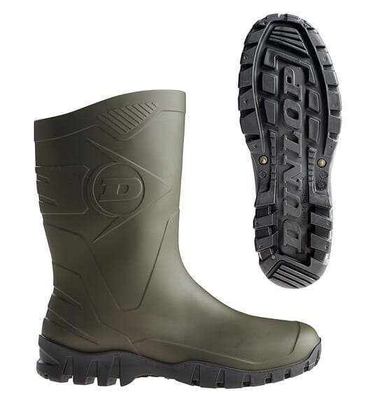 Dunlop Green Boots Size 8 Wellingtons Acifort® Dee K58001142