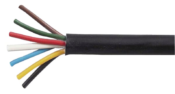 Unbranded Plastic cable, 100m, 7x0.65mm² KA7065
