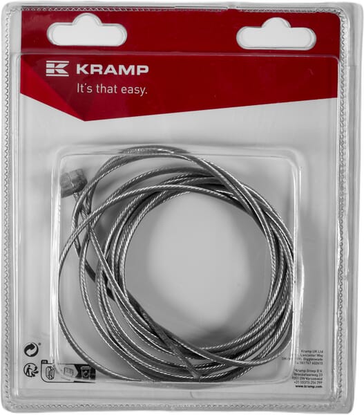 Kramp Bowden Flex Cable Diameter 2.0Mm X 2500Mm (1) Kgfgp453585p01b